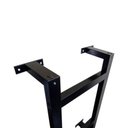 Ver imagem 2 de Escada Marinheiro em Alumínio 170 Cm X 40 Cm com 5 Degraus Kazan Preto