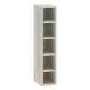 Ver imagem 1 de Nicho Vertical Luciane 15Cm Lis Legno Crema