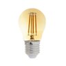 Lâmpada Filamento LED Mini Globo G45 Lente Âmbar 4W - 110V - 1