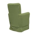 Ver imagem 5 de Poltrona de Amamentação Balanço Lis com Puff Boucle Verde - Lg Decor Baby