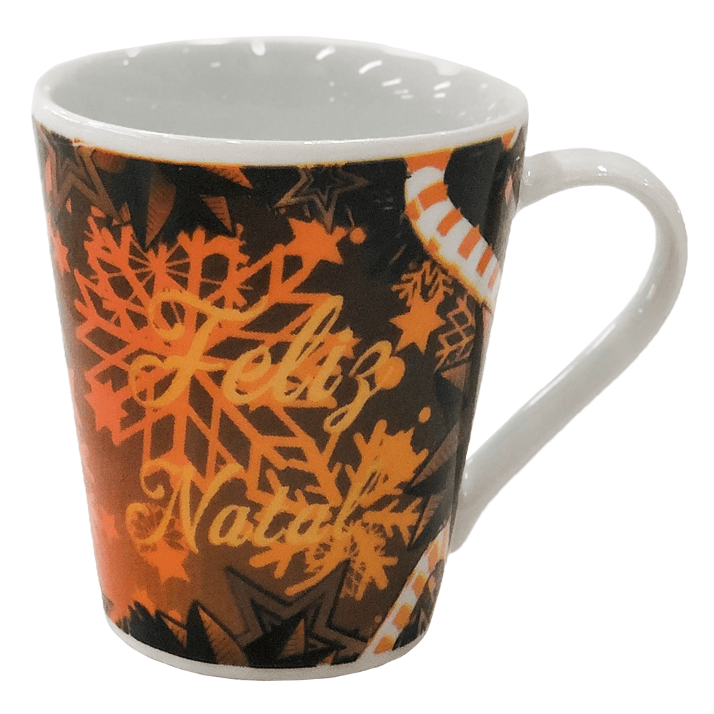 Caneca Feliz Natal 310ml 1034 Modelo 5 - Koisa de Kozinha Koisas de Kozinha - 1