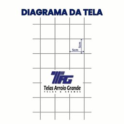 Tela Soldada Tag Malha 5,0x5,0cm Fio 2,00mm Rl 15x1,0m - 5