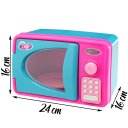 Ver imagem 2 de Kit Mini Brinquedo Cozinha Microondas E Liquidificador