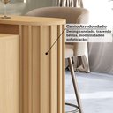 Ver imagem 7 de Bancada de Cozinha com Balcão 100% MDF 164cm Aura Luciane Móveis