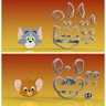 Cortador Kit Tom e Jerry Modulares Tamanho 6cm - 1