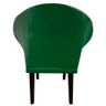 Kit 4 Cadeiras Sala de Estar Liz Veludo Verde - 3