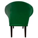 Ver imagem 3 de Kit 4 Cadeiras Sala de Estar Liz Veludo Verde