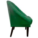 Ver imagem 2 de Kit 4 Cadeiras Sala de Estar Liz Veludo Verde