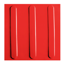 Ver imagem 1 de Kit 10 Pçs Piso Tátil Direcional Pvc 25x25 Argamassado Vm