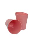 Ver imagem 2 de Kit 06 Copos Plastico Duro Resistente Bebidas 300ml Rosa