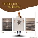 Ver imagem 4 de Quadros Decorativos Mar Praia Sol - Sépia Moldura Filete:Moldura Ypê/60x90