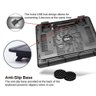 Suporte Notebook Cooler Gamer Led Ergonomico Base Refrigerado Ventilador Silencioso Usb Preto - 4