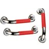 Barra de Apoio 40cm Inox Kit 3 Uni Suporte Antiderrapante Banheiro Box Escada Gestante Acessibilidad - 1