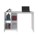 Ver imagem 3 de Escrivaninha / Mesa para Notebook Matrix Branco e 4 Nichos - Artely 003771