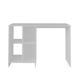 Escrivaninha / Mesa para Notebook Matrix Branco e 4 Nichos - Artely 003771 - 5