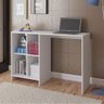 Escrivaninha / Mesa para Notebook Matrix Branco e 4 Nichos - Artely 003771 - 2