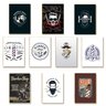 10 Placas Mdf Barbearia Decorativa Moderna e Estilosa Br38 - 1