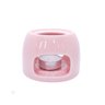 Conjunto Fondue de Porcelana Hauskraft Lamour Rosa 5 Peças - 4