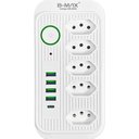 Ver imagem 4 de Extensao 5 Tomadas + 4 Usb + Usb-c Filtro de Linha