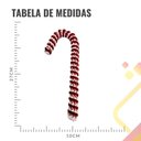 Ver imagem 4 de Decoração Natal Ornamento Bengala Vermelha Branca 27x10cm