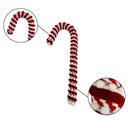 Ver imagem 2 de Decoração Natal Ornamento Bengala Vermelha Branca 27x10cm