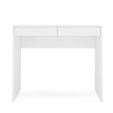 Ver imagem 3 de Mesa Aparador Tijuca 90cm 2 Gavetas Branco Politorno Móveis