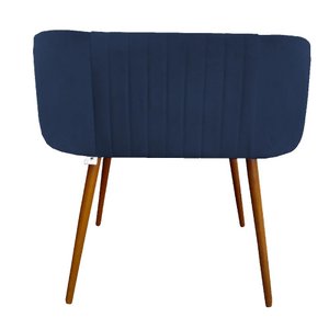 Mini Berço Moises Suede Azul Marinho - D'classe Decor