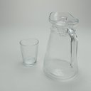 Ver imagem 3 de Jogo 5 Peças Jogo de Refresco de Vidro 1,6L/250ml Transparente 22.0x15.0x15.0cm