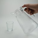 Ver imagem 5 de Jogo 5 Peças Jogo de Refresco de Vidro 1,6L/250ml Transparente 22.0x15.0x15.0cm