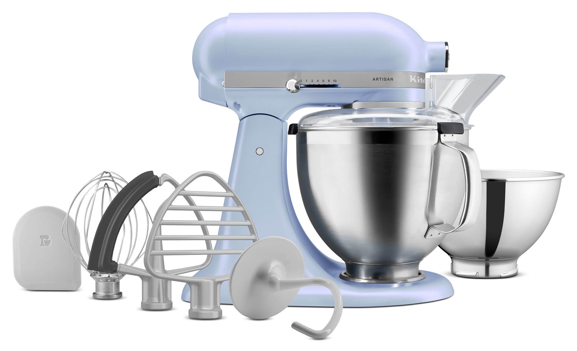 Batedeira Planetária Stand Mixer 110v Kitchenaid Azul Salt - 2