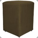 Ver imagem 2 de Kit 2 Puff Decorativo Dado Para Sala Recepção Manicure, Escritório E Consultório Suede