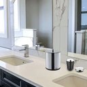 Ver imagem 3 de Lixeira com Tampa Decorline 3,2 Litros Ø15 X 20cm Aço Inoxidável - Brinox