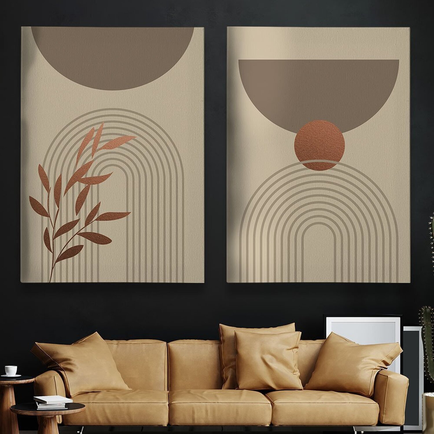 Quadro Decorativo 2 Telas Equilíbrio Diversos Tamanhos - 1