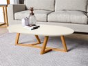 Ver imagem 3 de Mesa de Centro Mike Off White Amêndoa