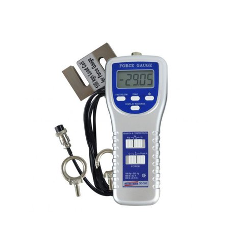 Dinamômetro Digital Reversível Tração Compressão Escala 100kgf Rs-232 Peak Hold Dd-300 Portátil Com 