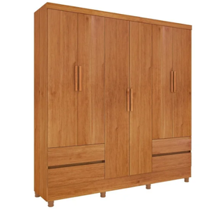 Guarda Roupa 6 Pt Oregon Cinamomo