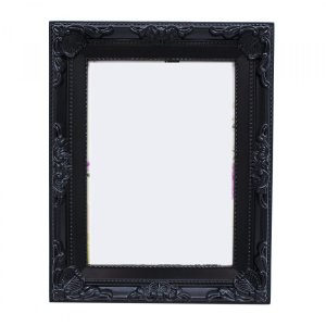 Moldura Preta Decorada para Pintura com Diamante 15x20 - Un