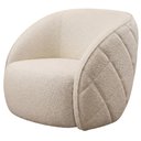 Ver imagem 1 de Poltrona Decorativa Organica Essence Base Fixa Boucle Tce 1010 Moll