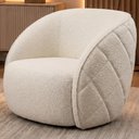 Ver imagem 2 de Poltrona Decorativa Organica Essence Base Fixa Boucle Tce 1010 Moll
