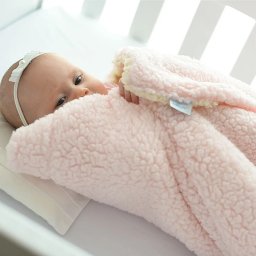 Cobertor Bebê Dupla Face Soft Carneirinho Babyjoy - Rosa - 3