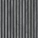 Ver imagem 1 de Papel de Parede Seven Madeira Painel Ripado Preto com Cinza