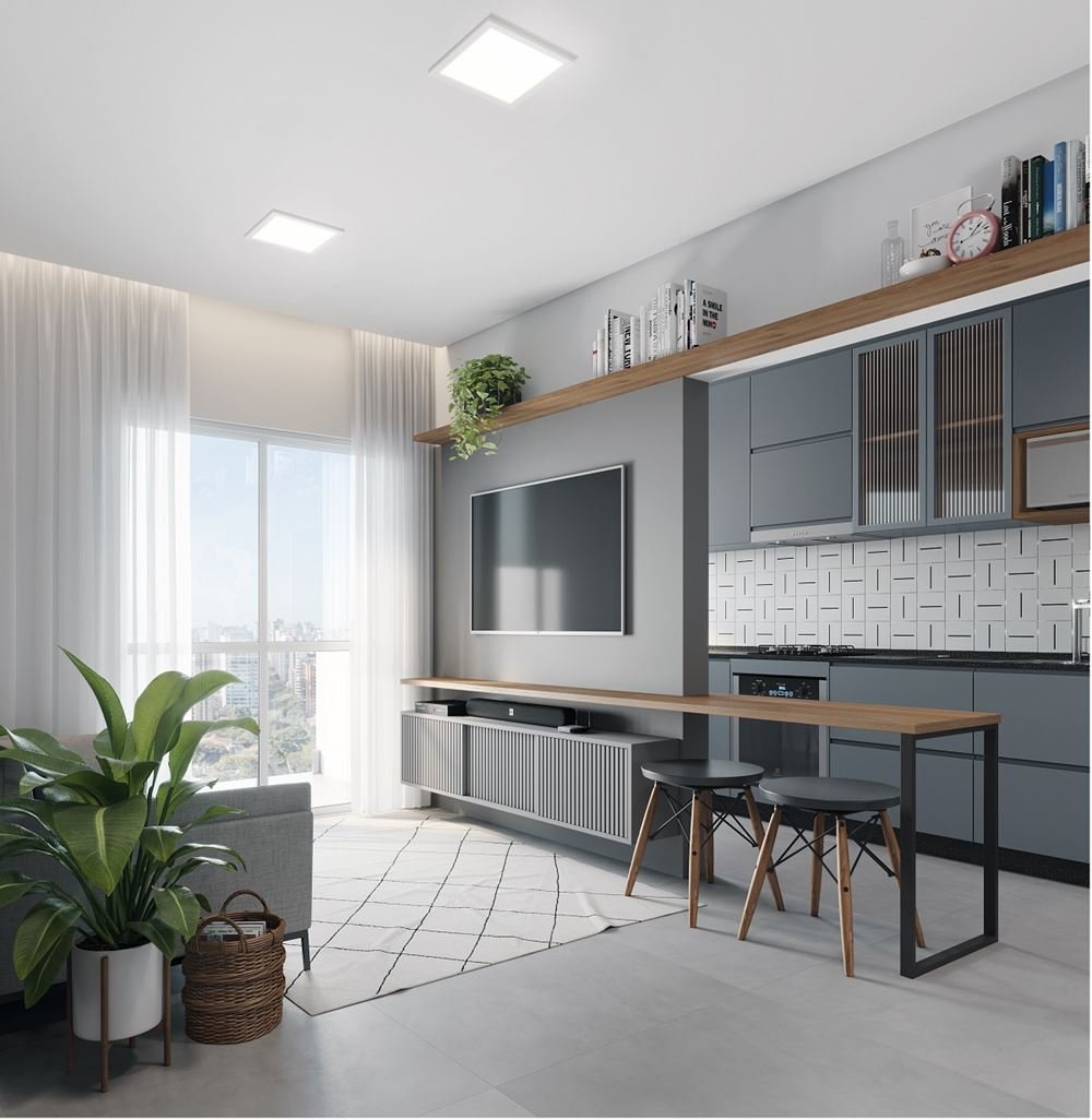 Painel Pop Embutir Quadrado Avant - 30x30 - 24w - 4000k Luz Neutra - 3