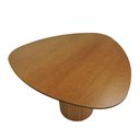 Ver imagem 4 de Mesa de Jantar Capri 6 Lugares Triangular MDF 119x117cm Amêndoa