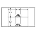 Ver imagem 5 de Armario Aereo Canto Obliquo 2 Portas 75 Cm Cd685 Branco Dtall