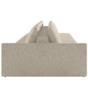 Ver imagem 2 de Sofá Ilha Modular para Sala 432cm com Puff Dublin K01 Linho Bege
