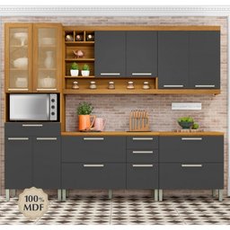 Cozinha Modulada com 5 Peças Burguesa Premium Mdf Nesher - 3