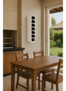 Ver imagem 3 de Suporte Nicho de Garrafa Vinho Adega de Parede 80cm: Branco