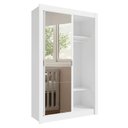 Ver mais imagens de Kit Guarda-roupa Infantil Milano 2 Portas de Correr com Espelho + Cômoda Branco Madesa