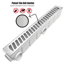 Ver imagem 5 de Ralo Alumínio 6x50 Reforçado com Tela e Coletor Branco