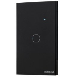 Interruptor Smart Wi-Fi Touch 1 Tecla EWS 1001 Preto Intelbras - 3
